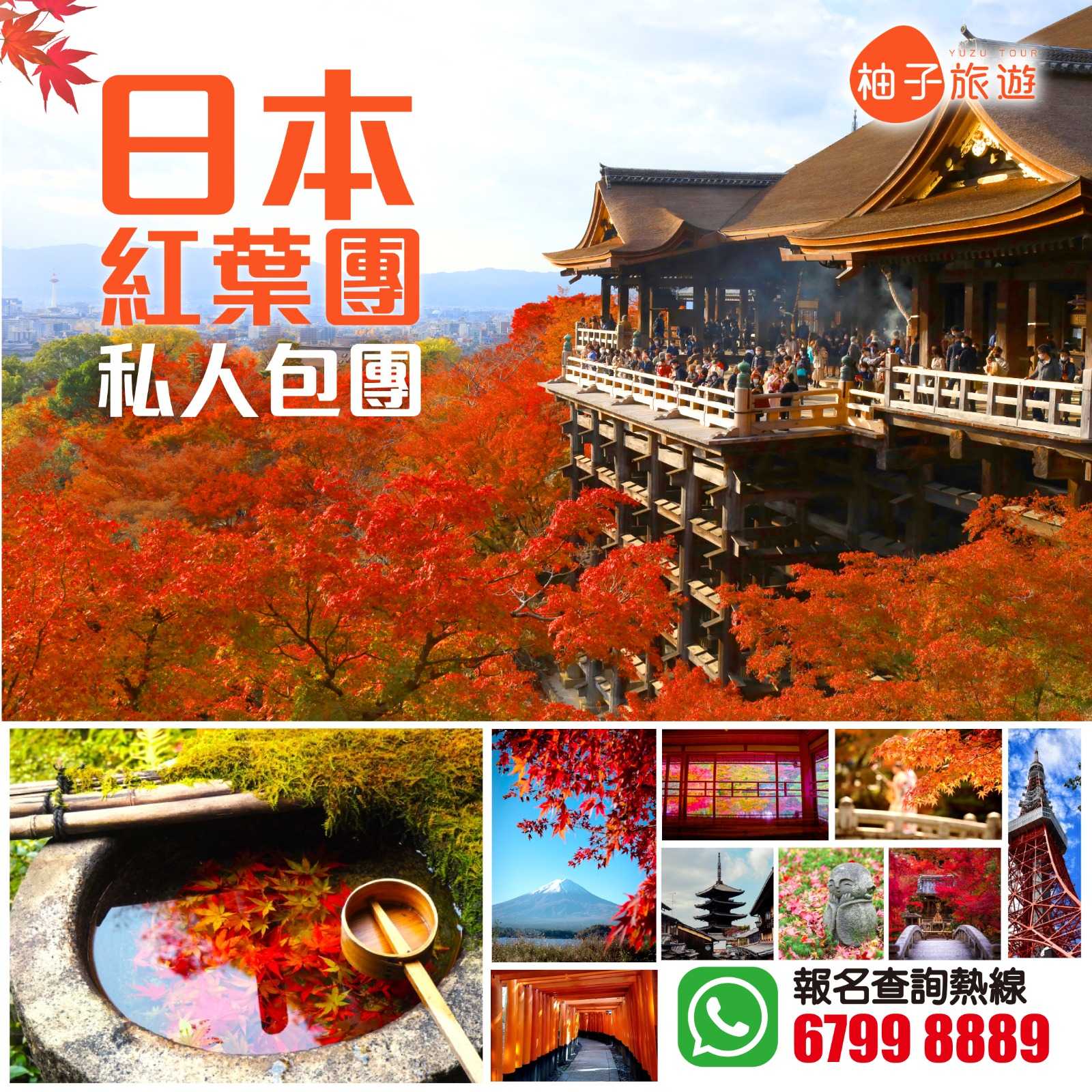加推再加推:日本「賞紅葉」私人包團